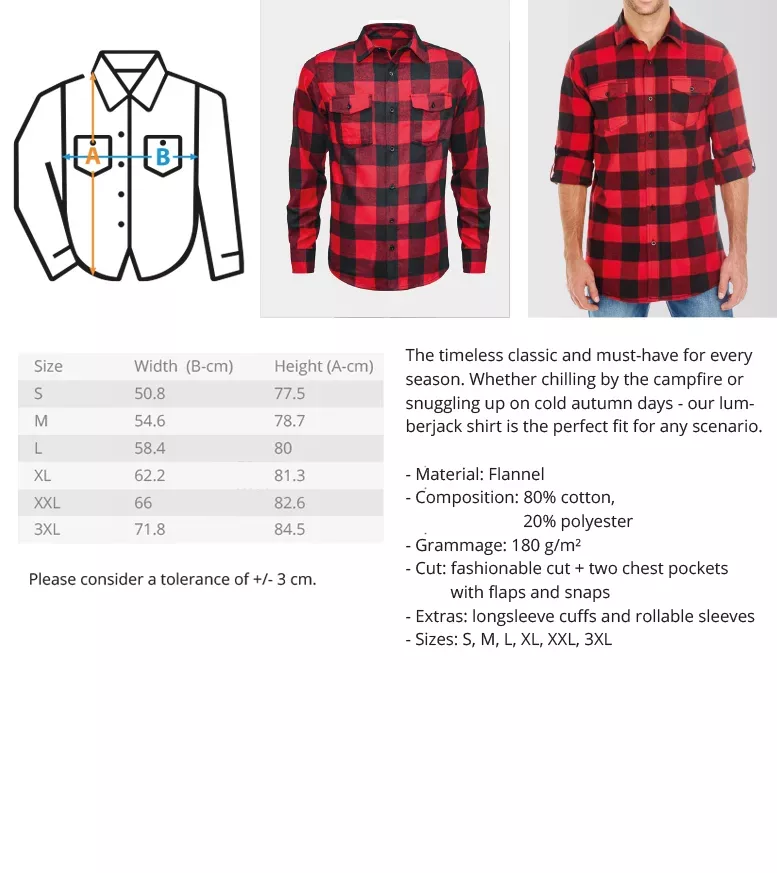 Manaz - Classic woodsman - Flannel - Afbeelding 2